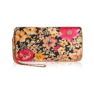 Women's Environmentally Friendly Anti-Theft Zip Around Wallet Long Purse with Cover Closure Travel Clutch <b>Wristlet</b> - Product Image 4