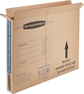 Benutzer definierte kleine Kleidung Papier Verpackung Box Banker Box TV Bild Spiegel Moving Box für die Verpackung