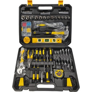 Kit d'outils universels de 108 pièces - Ensemble de boîte à outils de réparation durable pour voiture/maison/usage groupé avec clé et accessoires - Product Image 2