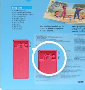 Regalo de Cumpleaños Perfecto, Libro de <span class=keywords><strong>Sonidos</strong></span> Bebefinn <span class=keywords><strong>con</strong></span> Canciones de Hábitos Saludables, Libro de <span class=keywords><strong>Sonidos</strong></span> Educativo <span class=keywords><strong>con</strong></span> Canciones Infantiles y <span class=keywords><strong>Sonidos</strong></span> Musicales para Niños - Product Image 6