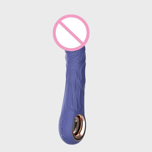 Ipx7 Vibrator masturbasi wanita, tahan air simulasi Dildo lembut <span class=keywords><strong>Penis</strong></span> <span class=keywords><strong>Penis</strong></span> <span class=keywords><strong>10</strong></span> frekuensi - Product Image 1