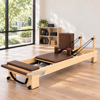 Produit tendance 2026 Réformateur Pilates en bois d'érable pour studio et entraînement fitness commercial