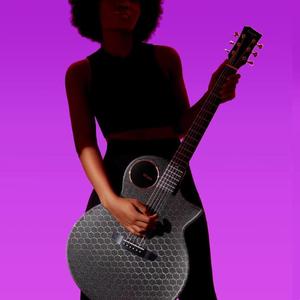 Guitare acoustique folk <span class=keywords><strong>Enya</strong></span> X4 Pro 36/41 pouces, corps en fibre de carbone, dos en fibre de carbone, côtés en acajou, ébène pour boîte électrique antichoc - Product Image 2