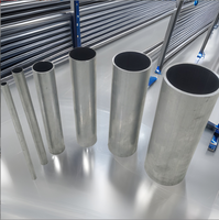 Produsen grosir tabung Aloi aluminium 6063 6061 tabung beberapa model kekerasan tinggi tabung kecil profil tahan api dipoles