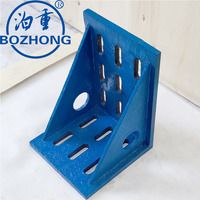 Plaque d'angle en fonte personnalisée à 90 degrés pour outils de mesure, support d'inspection pour machines