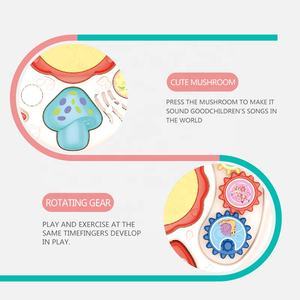 Mesa <span class=keywords><strong>de</strong></span> Aprendizaje Multifuncional, Juguete Educativo Temprano <span class=keywords><strong>para</strong></span> Bebés, Mesa <span class=keywords><strong>de</strong></span> Actividades Musicales, Mesa <span class=keywords><strong>de</strong></span> Juegos <span class=keywords><strong>para</strong></span> el Aprendizaje y el Desarrollo Cognitivo <span class=keywords><strong>de</strong></span> los Bebés - Product Image 4
