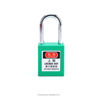 OEM 38mm Acier Nylon Manille ABS Plastique Corps Coffre-fort Serrure avec Clé Principale Cadenas de Sécurité
