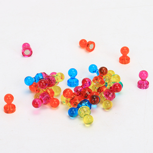 Imanes de Neodimio de Plástico ABS de Colores Surtidos, Forma de Copa/Olla, Imanes de Empuje Industriales, Grado N35, Permanentes, para el Hogar, la Escuela y el Aula - Product Image 5