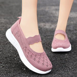 G-YD26 Chaussures de sport décontractées pour femmes, lumineuses, légères, tendance automne, pour la marche et le fitness, avec plateforme - Product Image 5