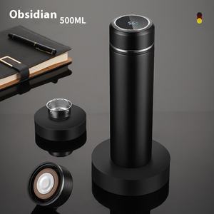 Nomeixin ถ้วยเก็บความร้อนอัจฉริยะระดับไฮเอนด์316แบบพกพาทำจากสเตนเลสสตีลสำหรับบุรุษและสตรีสลักโลโก้บนถ้วย<span class=keywords><strong>ชา</strong></span>เย็น - Product Image 6