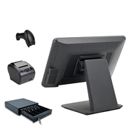 Point de vente de machine de point de vente pas cher tout en une seule touche windows ordinateur de bureau machine caisse enregistreuse