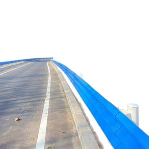 Barrière de sécurité ondulée pour autoroute Shunyi Q235 432*65*6, galvanisée à chaud, revêtement en poudre, utilisation sur autoroute rurale - Product Image 5