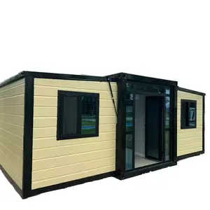 Modern 20ft/40ft Stylishly Designed Expandable Container House Low Price Anti-Corrosion Construction Real Estate Apartment Use