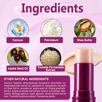 Bálsamo Multiusos de Calcio YECUCE, Colágeno, Adenosina, Iluminador, Reafirmante, Hidratante, Cuidado Facial y Corporal, Bálsamo Calmante Portátil