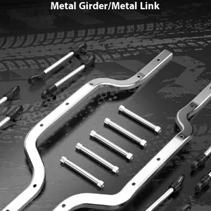 1/12 Mjx HY รถบังคับวิทยุแบบไร้แปรงอาร์ซีรถตีนตะขาบโครงโลหะเกียร์เติมน้ำมัน RTR พิชิตได้ในทุกพื้นที่ - Product Image 4