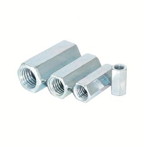 Écrou à croisillon creux, écrou à expansion fixe, écrou à pétale, écrou à insertion zingué en acier - Product Image 1