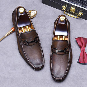 Zapatos de Cuero Formales de Negocios para Hombre, Último Modelo, Clásicos, Casuales, con Cordones, Cómodos y Multiusos - Product Image 1