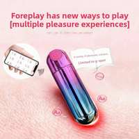 App-gesteuerter Mini-Bullet-Vibrator für Erwachsene 10 Vibrationsmodi G-Punkt Lippenstift-Dildo Klitoris-Vibrator Sexspielzeug für Frauen