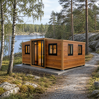 BlocNEST Maison Conteneur de Luxe Extensible, Bungalow Préfabriqué avec Aménagement Flexible pour la Vie Familiale et l'Évasion en Plein Air