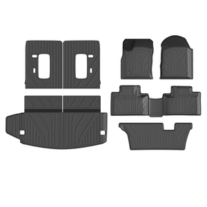 Tapete para Respaldo Trasero, Tapete para Maletero Compatible con Dodge <span class=keywords><strong>Durango</strong></span> 2016-2024, Tapete para Maletero de TPE Duradero - Product Image 2