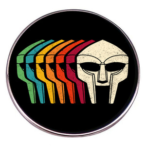 힙합 록 래퍼 가수 배지 MF 에나멜 핀 - Product Image 4