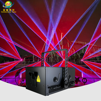 Projecteur laser RGB 60W Sky Show IP65 avec contrôle DMX512/activation sonore, effets visuels de mapping de scène personnalisables, en alliage d'aluminium