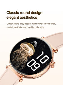 Jam Tangan Wanita OEM 2026 ET491 dengan Fitur Fashion, Panggilan SOS BT, Deteksi Detak Jantung, Tekanan Darah, dan Jawaban Cerdas AI, Perangkat yang Dapat Dipakai - Product Image 2