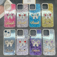 Casing HP Coquette Bowknot untuk Android Samsung Infinix, Pink Estetik Lucu, Finishing Mengkilap, Pelindung Kamera, Grosir