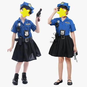 Costumi per Bambini per Giornata delle Professioni, Abiti per Ragazze, Uniformi per Carnevale e Feste, Travestimenti da Ufficiale per Ragazzi, Halloween - Product Image 3