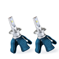 Led de phare de voiture sans ventilateur h7 h4 h11 ampoules de phare de voiture h15 avec cuivre rouge