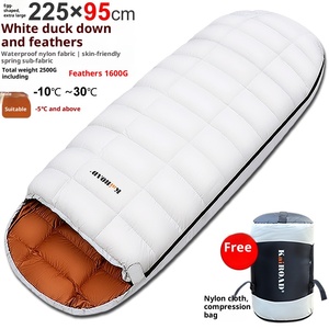 L'usine produit des sacs de couchage en duvet de grande taille, qui sont chauds et doux. <span class=keywords><strong>Très</strong></span> adapté à une utilisation pendant le camping d'hiver - Product Image 4