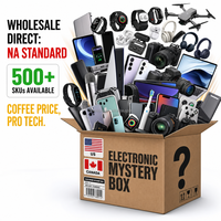 Boîte mystère électronique NA Amazons en gros, plus de 500 articles différents en stock, prix bas, haute qualité, boîte mystère électronique