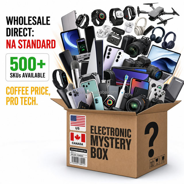 NA Amazons Electronic Mystery Box Wholesale 500+ Different Item In-stock Wholesaler Price High Quality Electronic Mystery Box