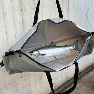 Sac isotherme pliable en PVC pour pêche, grand format, étanche, pour matériel de pêche et cannes à pêche - Product Image 5
