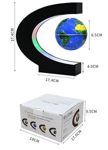 Mappamondo Girevole a Levitazione Magnetica con Lampada Fluttuante - Product Image 5