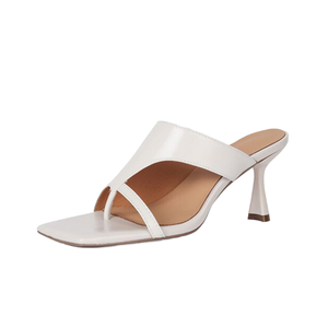 Wholesale Real Leather <b>Summer</b> Outdoor Women's New Fashion Trend Light Weight Open Toe High Heel for - Product Image 1