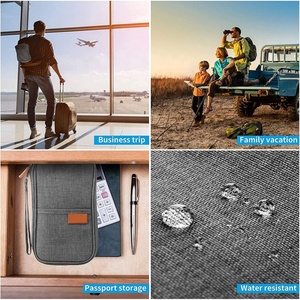 Travel Gift Set RFID Blocking Passport Holder Family Travel Passport Wallet Holder - Product Image 6