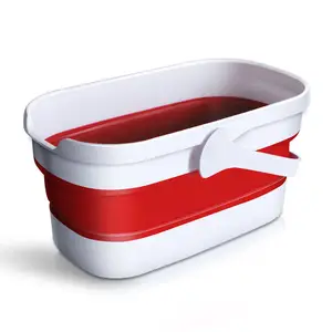 Collapsible Bucket with Handle Collapsible Sink Camping 5 Gallon