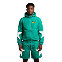 Ensemble streetwear maternité coupe-vent uni avec short et veste zippée deux pièces unisexe été 100% coton imperméable