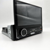 7 pouces ips 1Din Android 11 autoradio écran tactile GPS Wifi Autoradio lecteur DVD de voiture gratuit 12LED caméra arrière