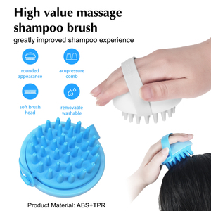 3 Days Wholesale Waterproof <strong>Hair</strong> Scrubber Cleaning <strong>Brush</strong> Portable <strong>Hair</strong> Scalp Massager Shampoo <strong>Brush</strong> GZ RTS <strong>Bulk</strong> Mixed Order - Product Image 3