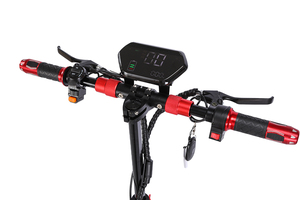 Roda Remote kontrol, kunci NFC baru Off Road <span class=keywords><strong>Alarm</strong></span> Anti Maling suspensi tiga skuter listrik dewasa - Product Image 3