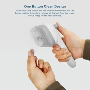 หวีขนแมว Og Cat Ion แบบทำความสะอาดตัวเอง วัสดุ ABS ปลอดภัย ลดไฟฟ้าสถิต ขนสัตว์เลี้ยงนุ่มสลวย - Product Image 2