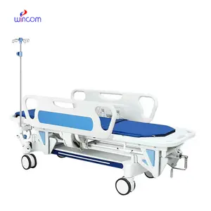 Multifunctionele Medische Bed Automatische Ziekenhuisbed Verpleegverlamming Patiënt Transfer Trolley WN-T01