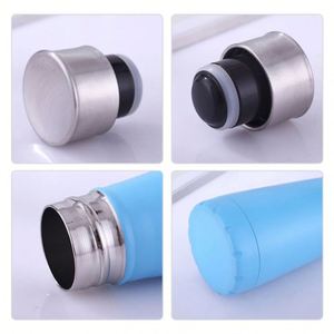 Custom Stainless Steel Double Wall <b>Thermos</b> <b>Cup</b> Sports Water Bottle Pyramid Triangle Vacuum <b>Cup</b> Drink <b>Cup</b> with Logo - Product Image 3