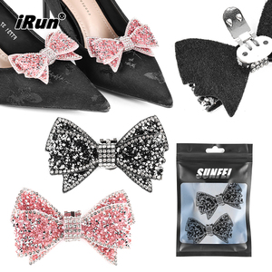 Clips Desmontables para Zapatos IRun, de Aleación de Zinc con Pedrería, Adornos Metálicos Personalizados para Tacones Altos - Product Image 1