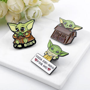 Figura <span class=keywords><strong>de</strong></span> Anime <span class=keywords><strong>de</strong></span> dibujos animados con personalidad creativa, broche esmaltado duro <span class=keywords><strong>de</strong></span> moda, colección <span class=keywords><strong>de</strong></span> <span class=keywords><strong>Star</strong></span> <span class=keywords><strong>Wars</strong></span>, fabricación <span class=keywords><strong>de</strong></span> Pin - Product Image 2