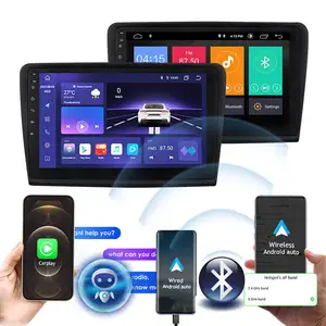 iPoster hot seller new product 10.1'' Big Screen Car Multimedia 8+128G 4g Wifi Skoda Superb 2 Carplay Radio Car Mp3 Player