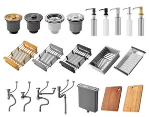 Robinet de <span class=keywords><strong>cuisine</strong></span> intelligent cascade noir mat en acier inoxydable 304 avec douchette extractible, design contemporain, garantie 3 ans, idéal pour hôtels - Product Image 6