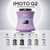 IMOTO Tête de chicha électronique portable en laque avec joint torique scellé, raccord anti-fuite à ajustement parfait, empêche la perte d'air et les gouttes
